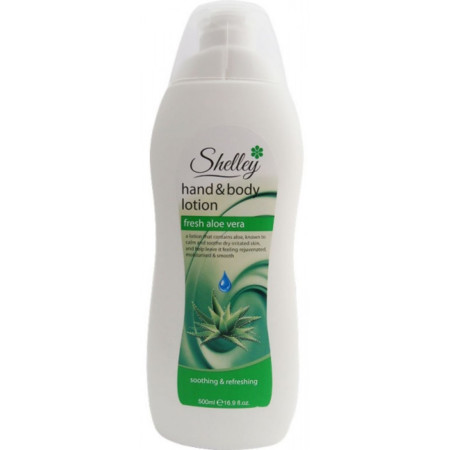 chi tiết Shelley Hand a Body Lotion 500ml - Aloe Vera