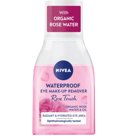 chi tiết Nivea odličovač oči a make up 100ml - Rose touch (6)