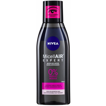 chi tiết Nivea micelární voda 200ml Expert dvoufázová (černá)