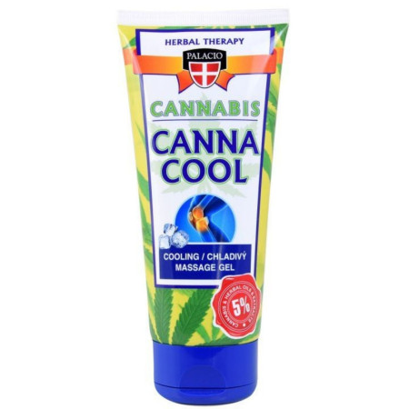 detail Palacio tuba 200ml masážní gel Cannabis - Canna cool