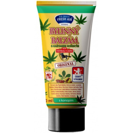 detail Fresh Air balzám bylinný 150ml v tubě - S konopím
