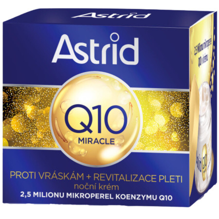 detail Astrid Q10 Miracle pleťový krém 50ml noční