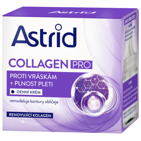 chi tiết Astrid Collagen PRO pleťový krém 50ml denní