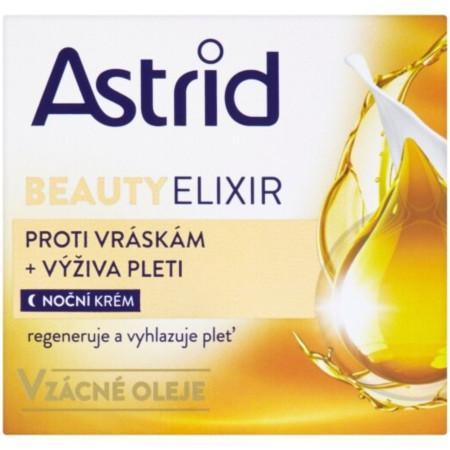 detail Astrid Beauty Elixir pleťový krém 50ml noční