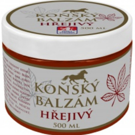 chi tiết Koňský balzám 500ml hřejivý