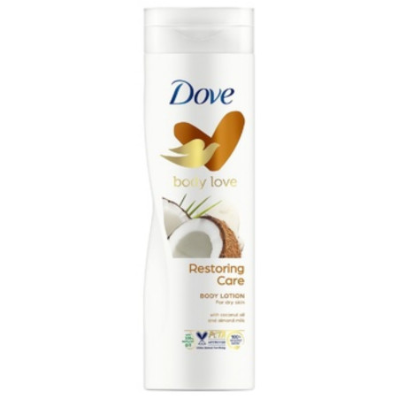 detail Dove Body lotion 250ml Restoring Care Coconut & Almond (6)