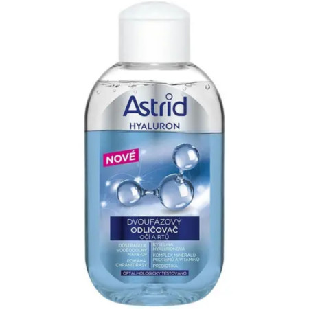 chi tiết Astrid dvoufázový odličovač očí a rtů Hyaluron 125ml
