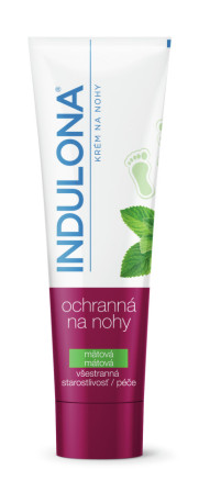 detail INDULONA 85ml ochranná mátová krém na nohy
