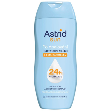 chi tiết Astrid mléko Hydratační mléko po opalováná 200ml (na oblličej i tělo)