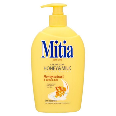 chi tiết MITIA tekuté mýdlo 500ml Honey & Milk (12) Trvan. 12/2025