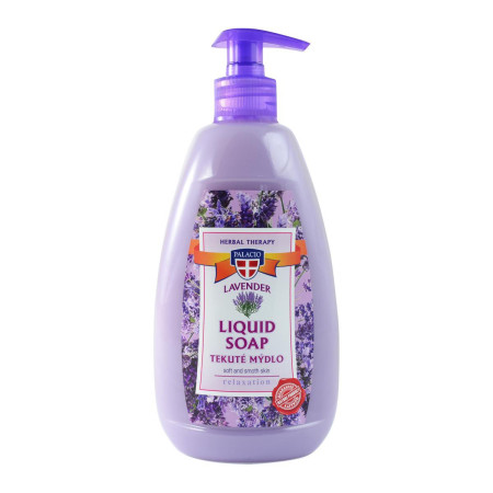 detail Palacio tekuté mýdlo pumpička 500ml Levandule