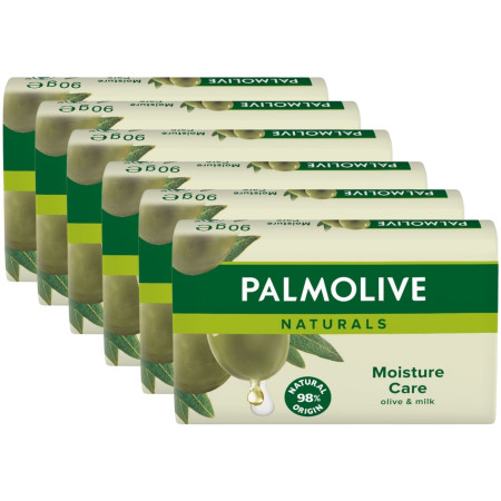 detail Palmolive mýdlo 6ks x 90g moisture care olive