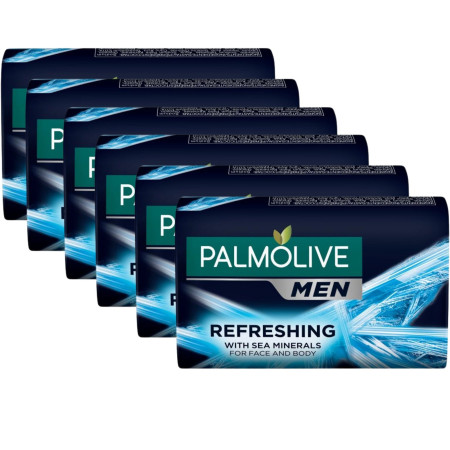 detail Palmolive mýdlo 6x90g refreshing men