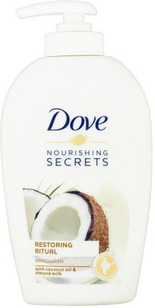 detail Dove tekuté mýdlo 250ml Kokos
