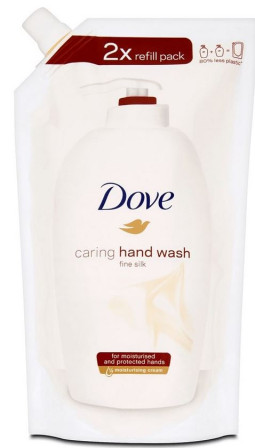 detail Dove tekuté mýdlo NN 500ml Fine Silk (10)