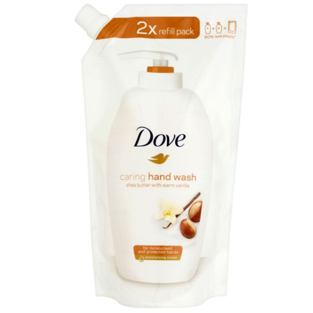 detail Dove tekuté mýdlo NN 500ml Shea Butter (10)
