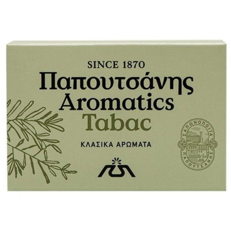 detail Papoutsanis Řecké aromatické tuhé mýdlo Tabac