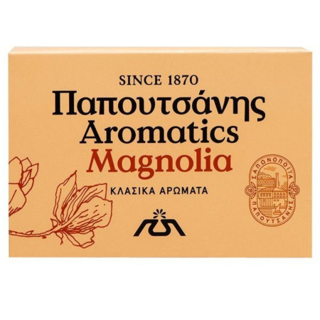 chi tiết Papoutsanis Řecké aromatické tuhé mýdlo Magnolia