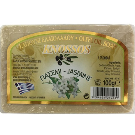 detail Knossos olivové mýdlo 100g - Jasmine