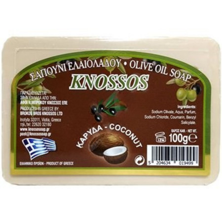 detail Knossos olivové mýdlo 100g - Coconut