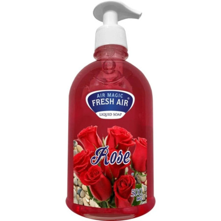 detail Fresh Air Tekuté mýdlo 500ml Rose (8)