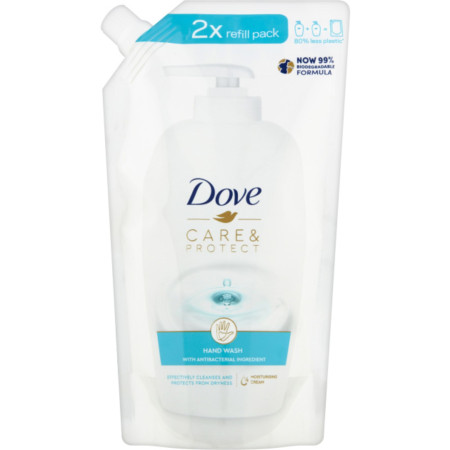 detail Dove tekuté mýdlo NN 500ml Care and Protect (10)