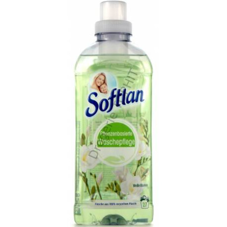 detail Softlan 650ml aviváž Weise blumen zelený