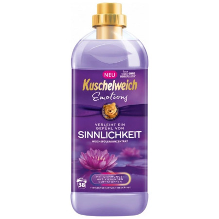 detail Kuschelweich 1l aviváž Emotions Sinnlichkeit (fialový)