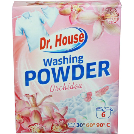 detail Dr. House prací prášek 600g Orchidea (14)