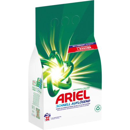 detail Ariel prací prášek 32PD 1,92kg Universal Plus