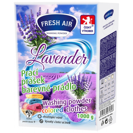 chi tiết Fresh Air prací prášek 1kg - Lavender (8)