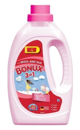detail Bonux 1,1l prací gel Australian Wool