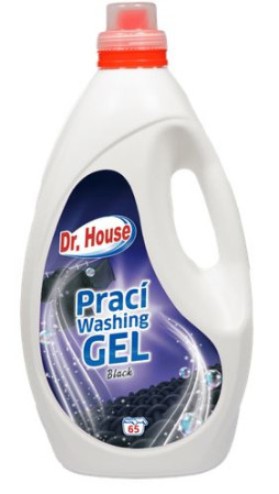 detail Dr. House gel na praní 4,3l black