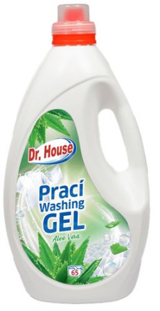 detail Dr. House gel na praní 4,3l aloe vera