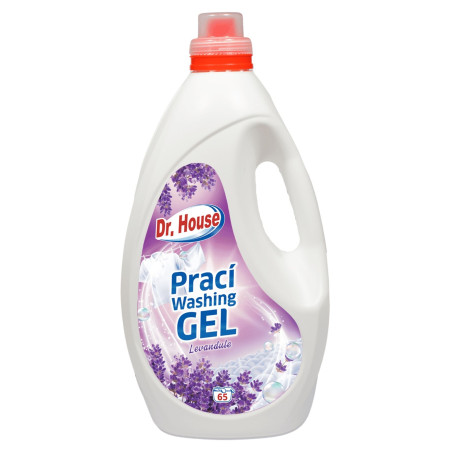 detail Dr. House gel na praní 4,3l Levandule
