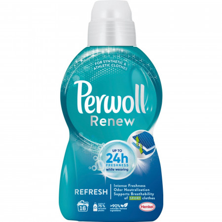 chi tiết Perwoll 990ml gel na praní Refresh (Sport Refresh)