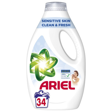 chi tiết Ariel gel 34PD 1,7L Sensitive Skin (5)