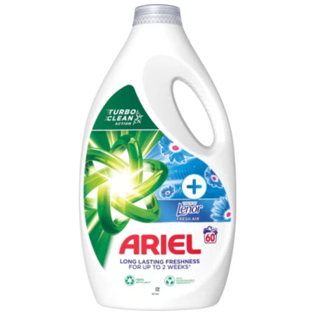 chi tiết Ariel gel 34PD 1,7L Lenor Fresh Air (5)