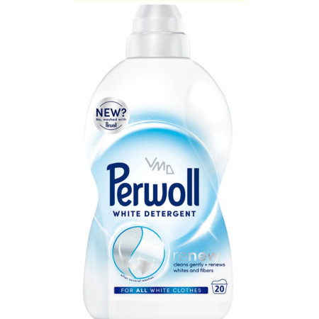 detail Perwoll 1L gel na praní White