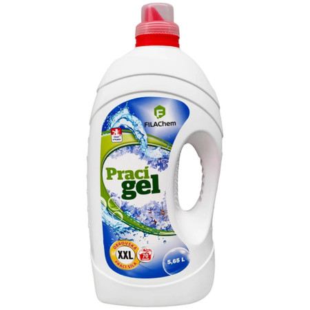 detail FILAChem prací gel 5,65L na jemné prádlo (modrý)