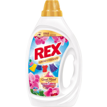 chi tiết Rex prací gel 900ml 20PD Aromatherapy Color Orchid (8)