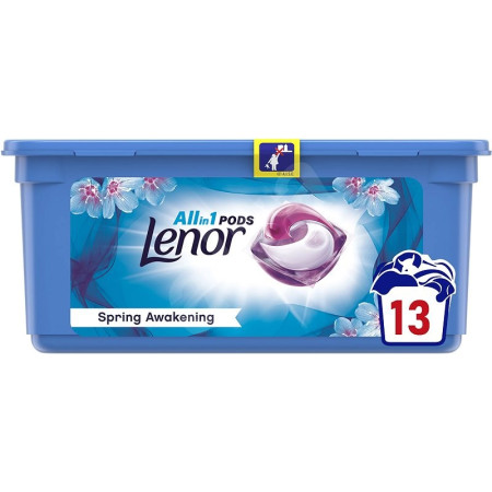 detail Lenor kapsle 13ks na praní Spring Awakening
