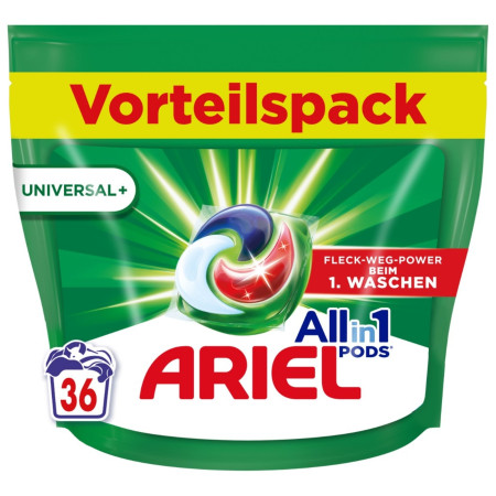 chi tiết Ariel kapsle na praní 36PD sáček Universal Plus (3)
