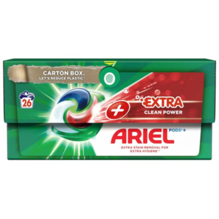 detail Ariel kapsle 26PD/krabice Extra Stain Plus (4)