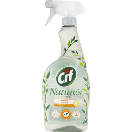 detail Cif Nature´s 750ml sprej Kuchyně Citron
