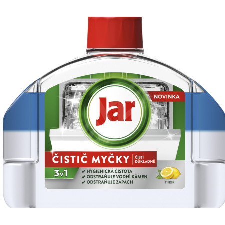 chi tiết Jar čistič myčky 250ml 3v1 Citron