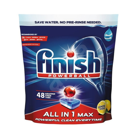 chi tiết Finish tablety All in 1 Max 48ks Lemon