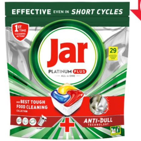 chi tiết Jar kapsle na nádobí Platinum plus yellow 29ks