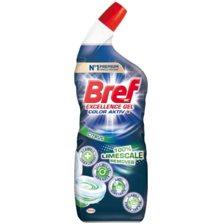 chi tiết Bref 700ml WC Color Aktiv gel Citrus