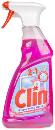 detail Clin čistič na okna 500ml Mediterranean dreams